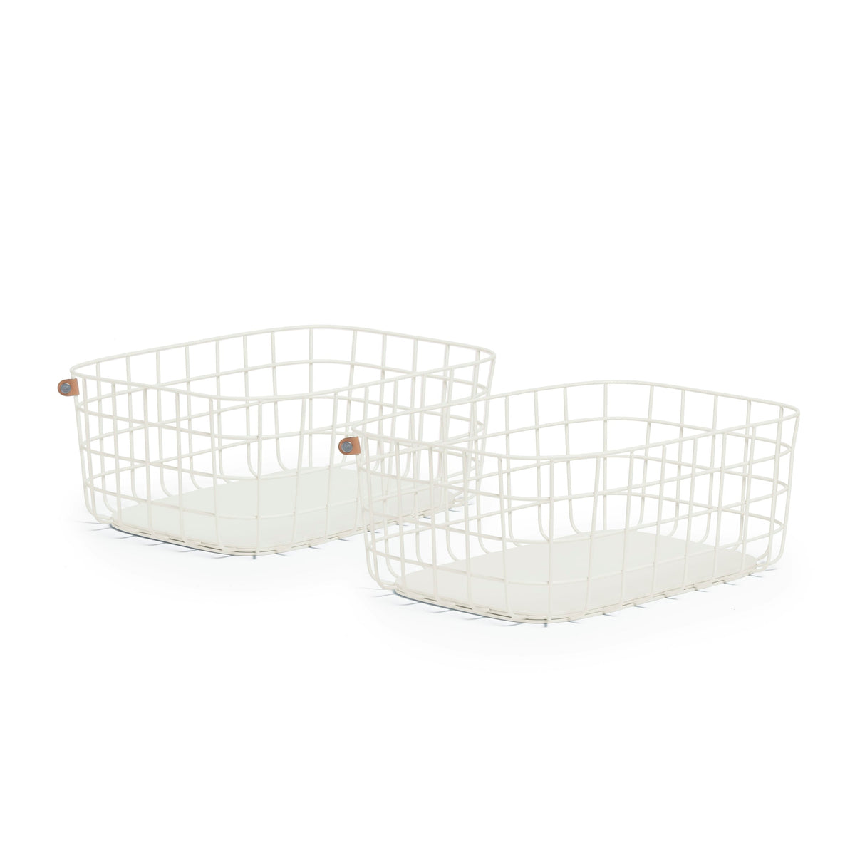 Routine Ready Large Wire Baskets for daily home and personal routines with home organization and everyday goods