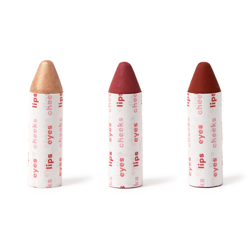 Lip-to-Lid Balmies Trio - Of the Earth