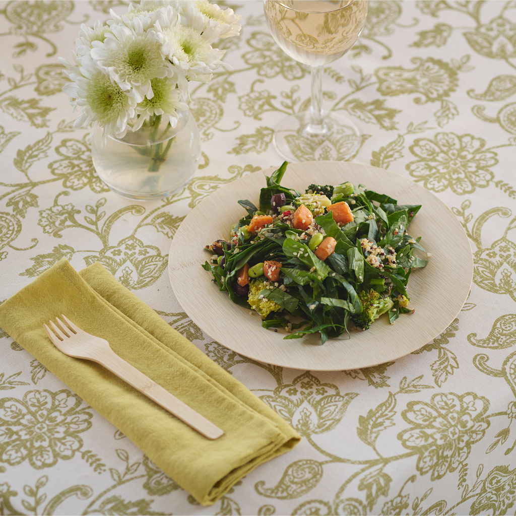 Practical Living Disposable Bamboo Plates for daily home and personal routines with general everyday essentials