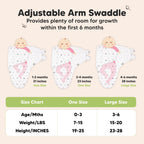Practical Living GOTS Certified, fully Organic Cotton Soothe Swaddle Wraps, Set of 3 for daily home and personal routines with general everyday essentials