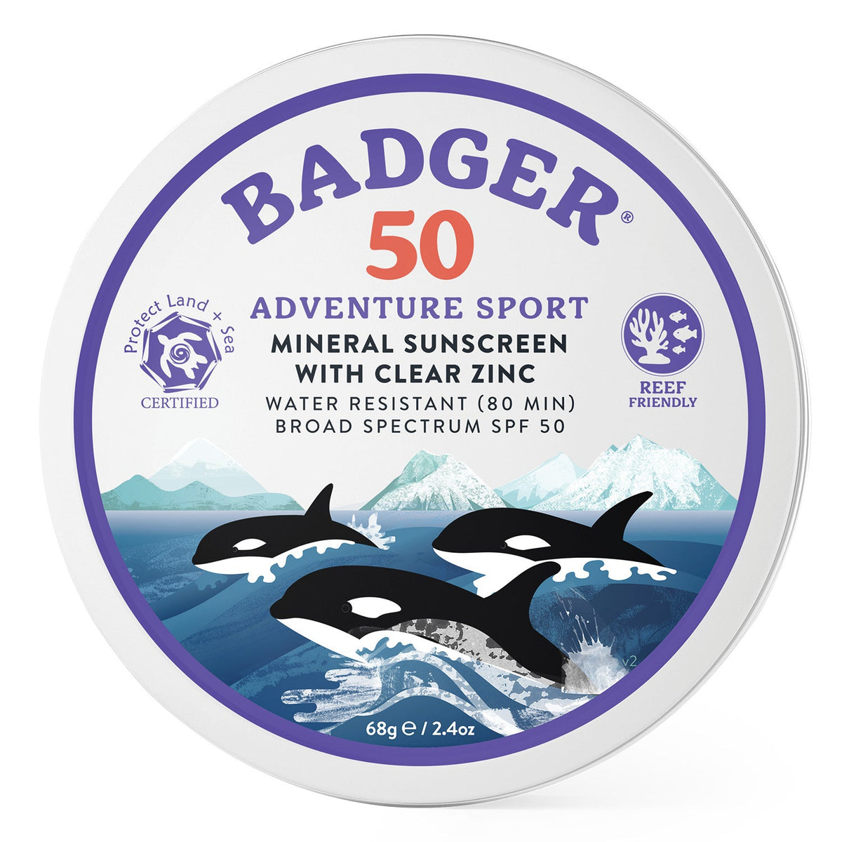 Adventure Mineral Sunscreen Tin - SPF 50