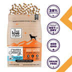 Practical Living Baked and Saucy w Chicken + Sweet Potato Baked Kibble for daily home and personal routines with pet care treats and accessories