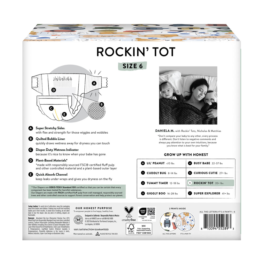 Practical Living Clean Conscious Disposable Diapers Box for daily home and personal routines with baby care and kids products