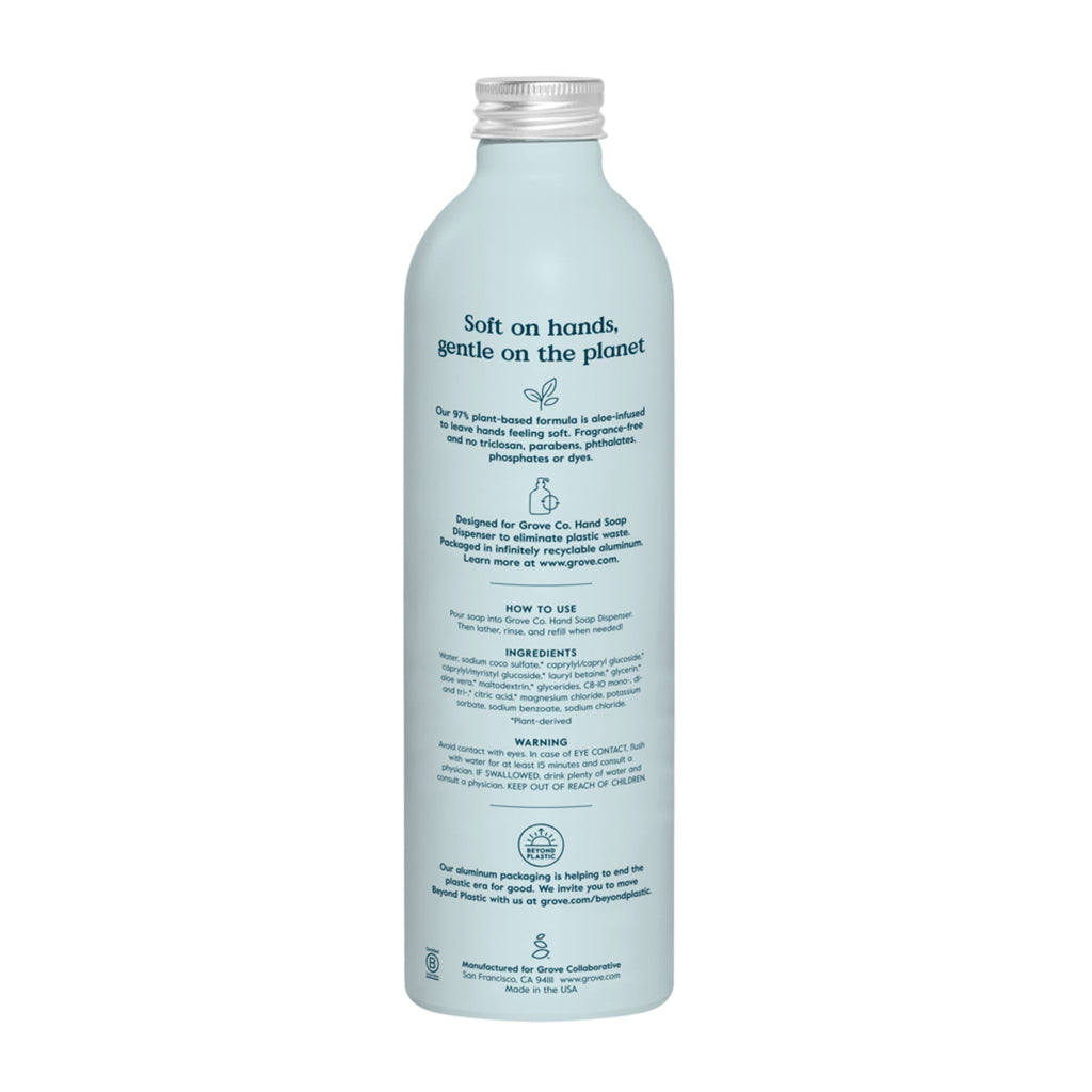 Practical Living Hydrating Hand Soap, Refill - Softens Hands with Every Wash for daily home and personal routines with bath body and hygiene
