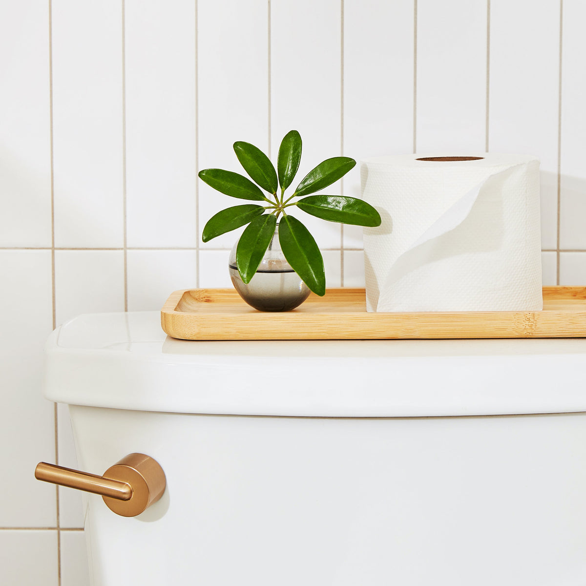 Home Essentials 3-Ply Bamboo Toilet Paper 400 sheets per roll for daily home and personal routines with cleaning laundry and paper products