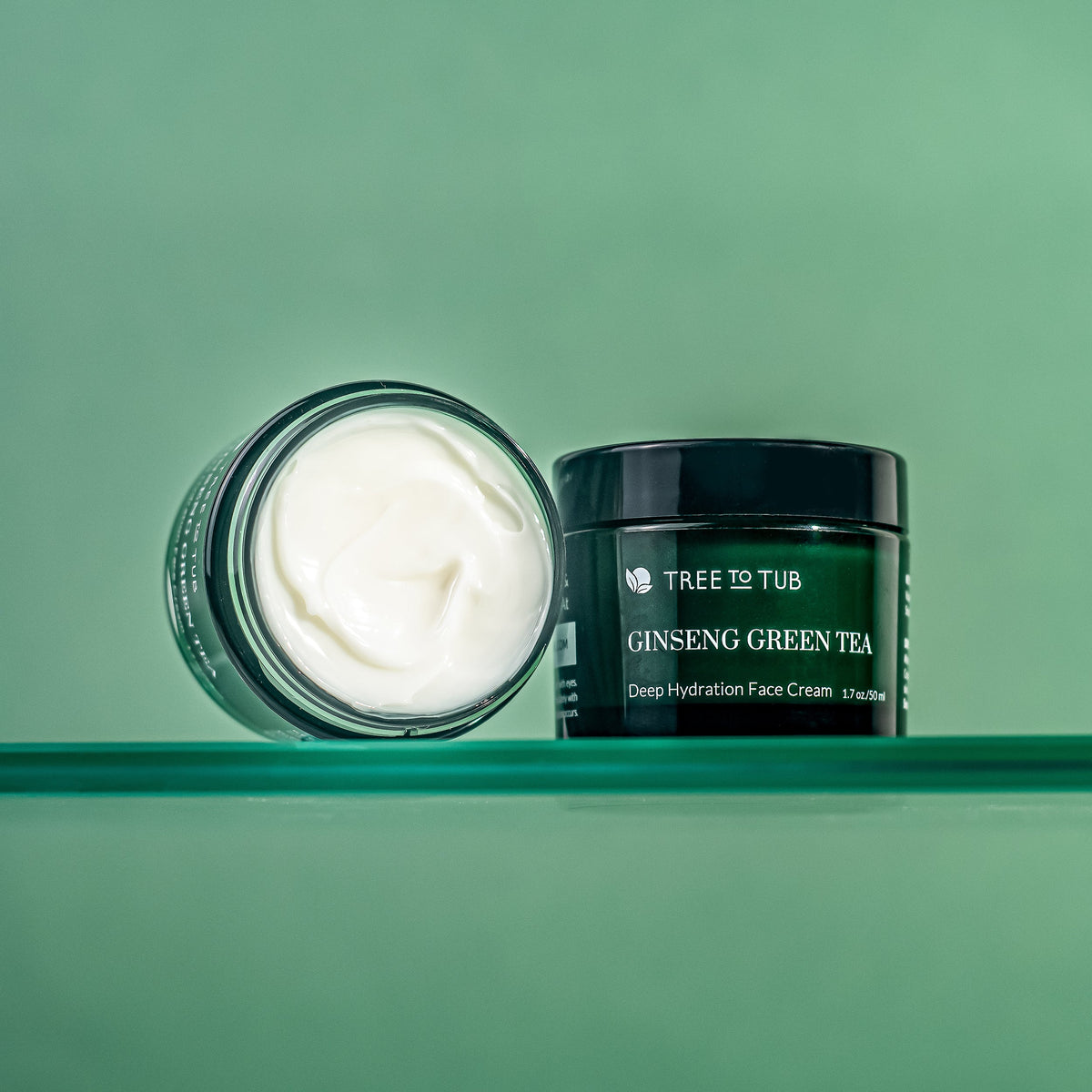 Practical Living Deep Hydrating Face Moisturizer for Sensitive Skin with Green Tea for daily home and personal routines with facial skin and sun care