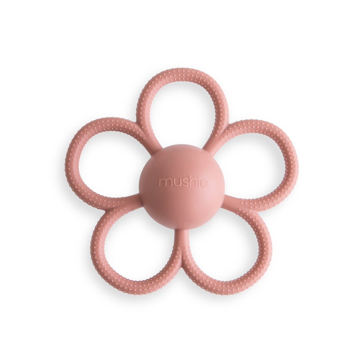 Daisy Rattle Teether – Safe & Non-Toxic: BPA-free, Food-Grade Silicone