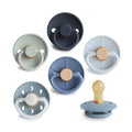 FRIGG Natural Rubber Pacifier – BPA-Free 6-Pack
