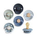 FRIGG Natural Rubber Pacifier – BPA-Free 6-Pack
