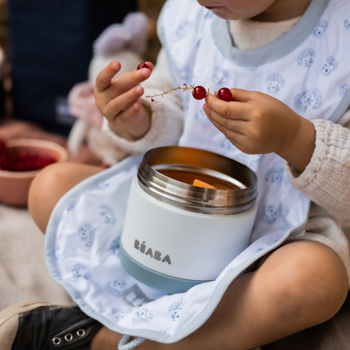 Practical Living Insulated Stainless Steel, Kid Friendly Food Container Jar for daily home and personal routines with baby care and kids products
