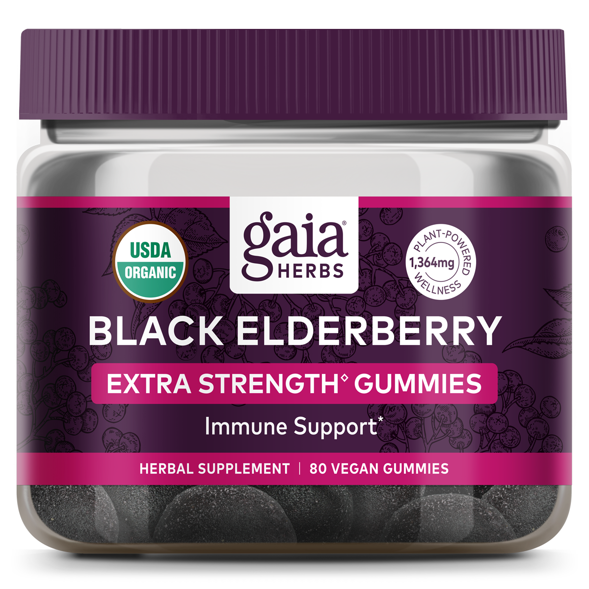 Black Elderberry Extra Strength Gummies