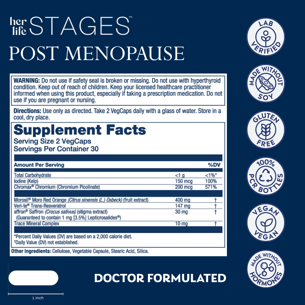 Daily Care her life Stages Postmenopause Veg Capsule for daily home and personal routines with general everyday essentials