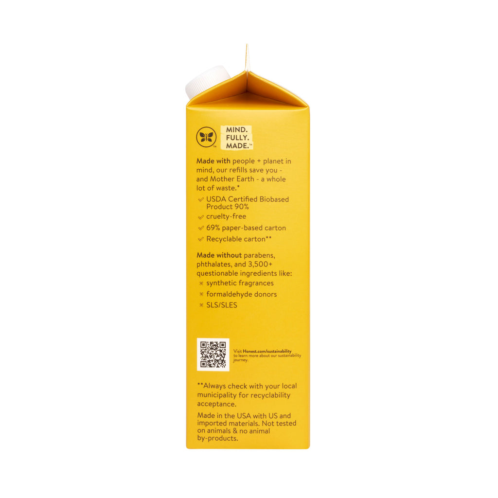 Daily Care Bubble Bath, Carton Refill for daily home and personal routines with bath body and hygiene