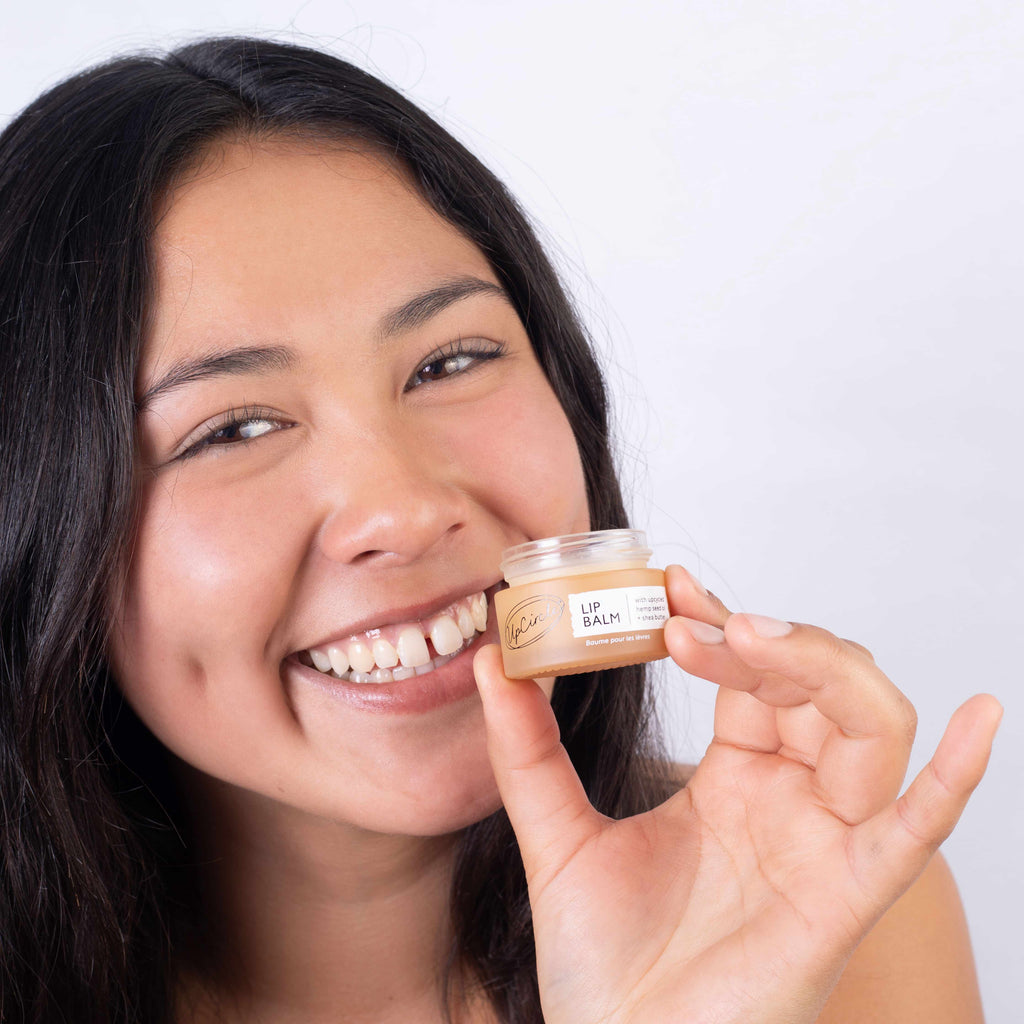 Everyday Home Lip Balm with Hemp Seed Oil and Shea Butter for daily home and personal routines with facial skin and sun care