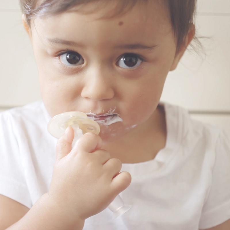 Routine Ready 360 Silicone Baby Toothbrush for daily home and personal routines with oral care