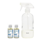 Routine Ready Glass Cleaner Starter Set for daily home and personal routines with cleaning laundry and paper products