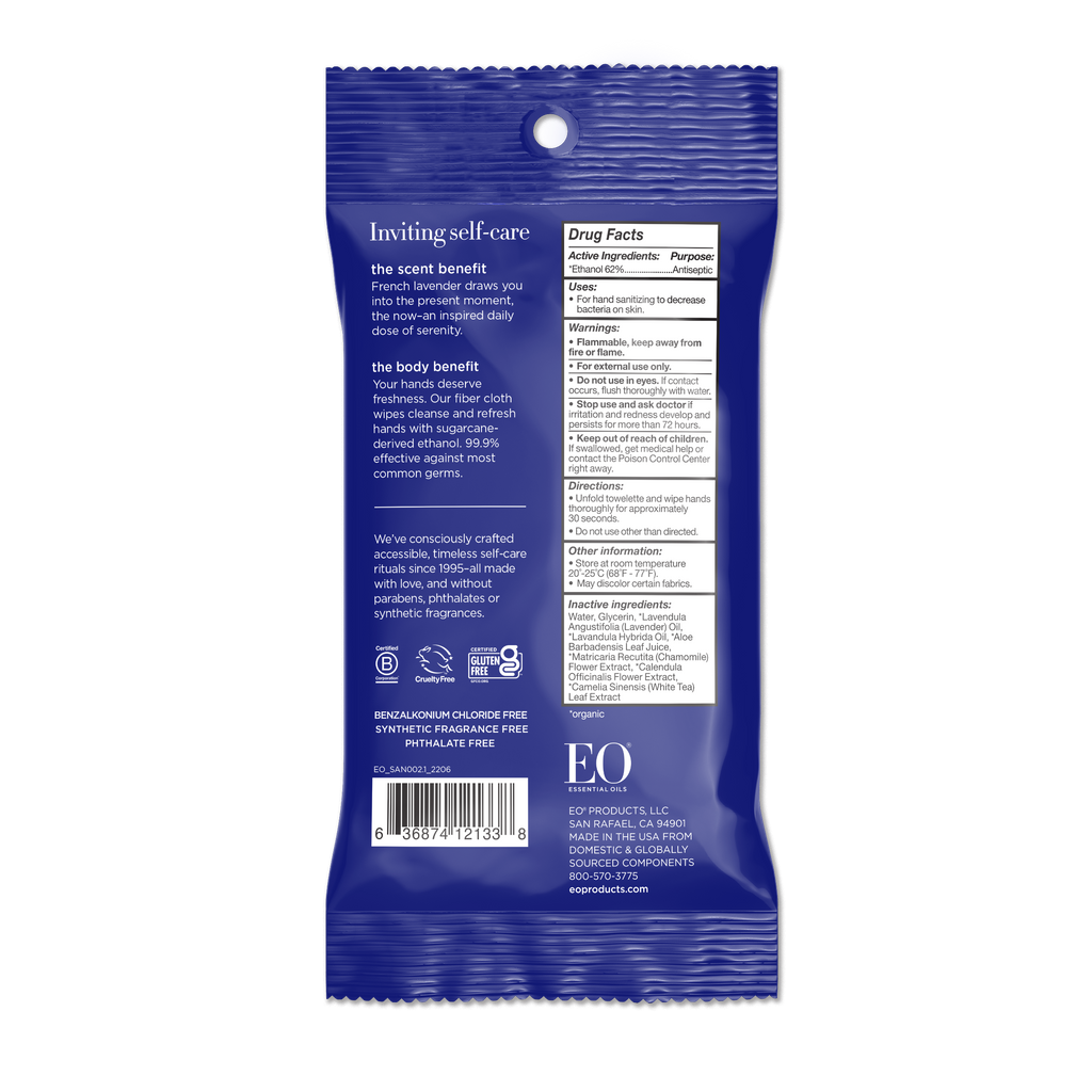 Daily Care Hand Sanitizer Wipe for daily home and personal routines with bath body and hygiene