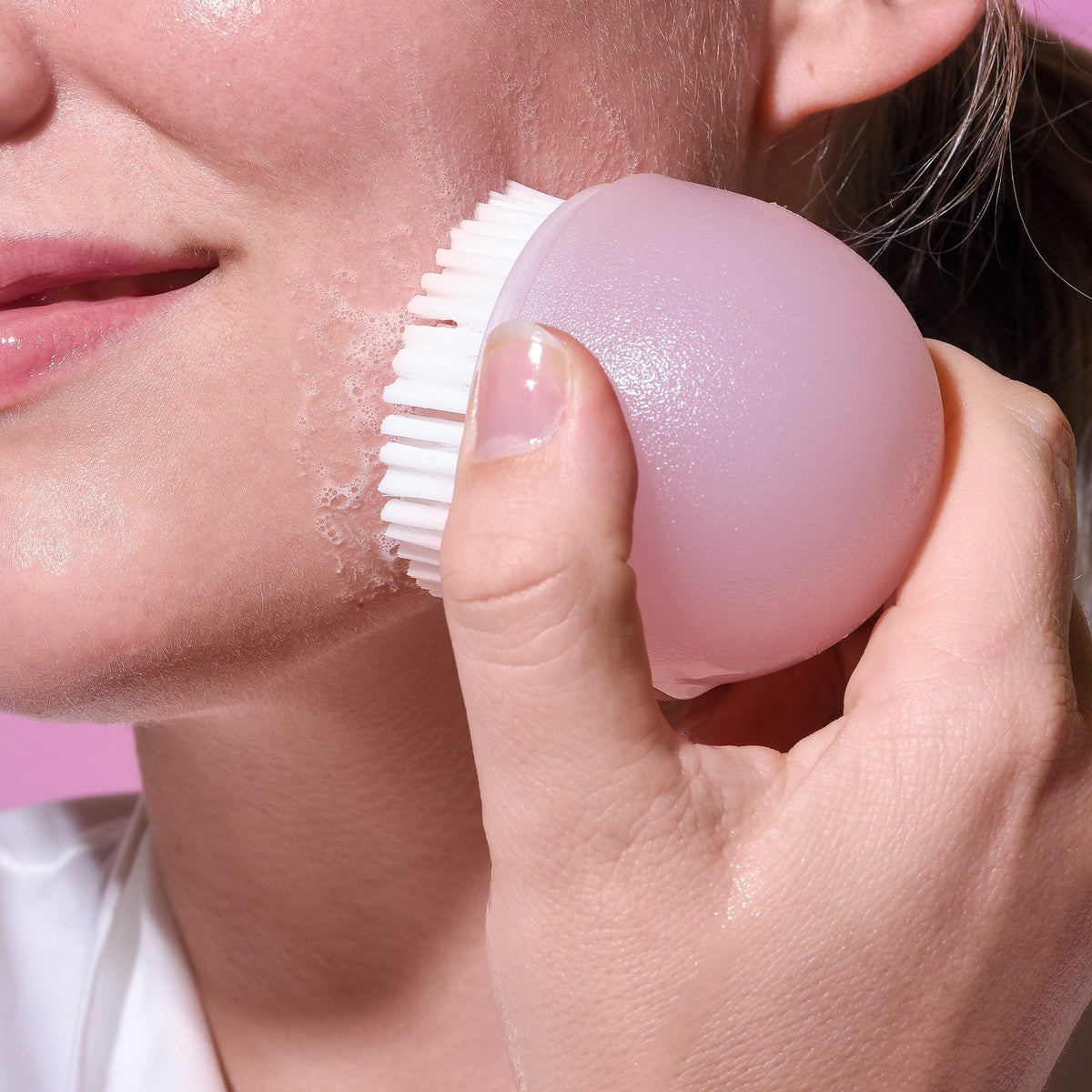 Practical Living Deep Cleansing Facial Brush for daily home and personal routines with cleaning laundry and paper products