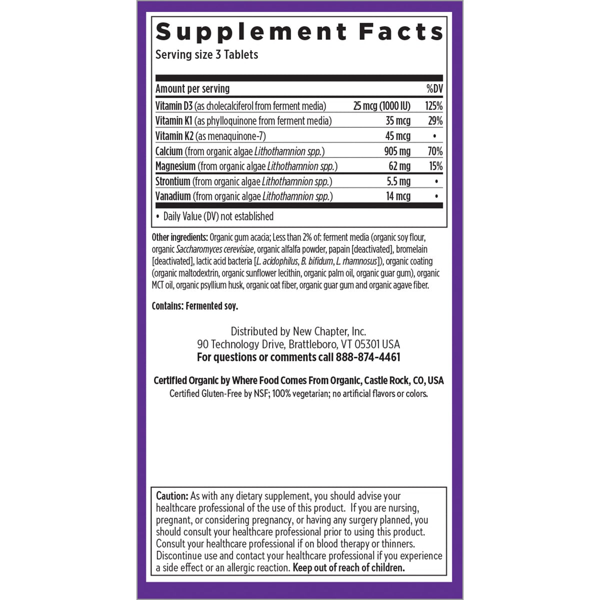 Home Essentials Bone Strength Take Care, Organic Plant Calcium for Strong Healthy Bones for daily home and personal routines with garden plant and outdoor supplies