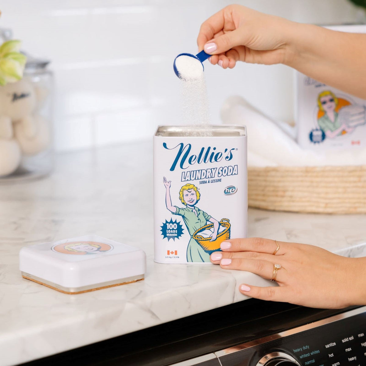 Home Essentials Laundry Soda for daily home and personal routines with cleaning laundry and paper products