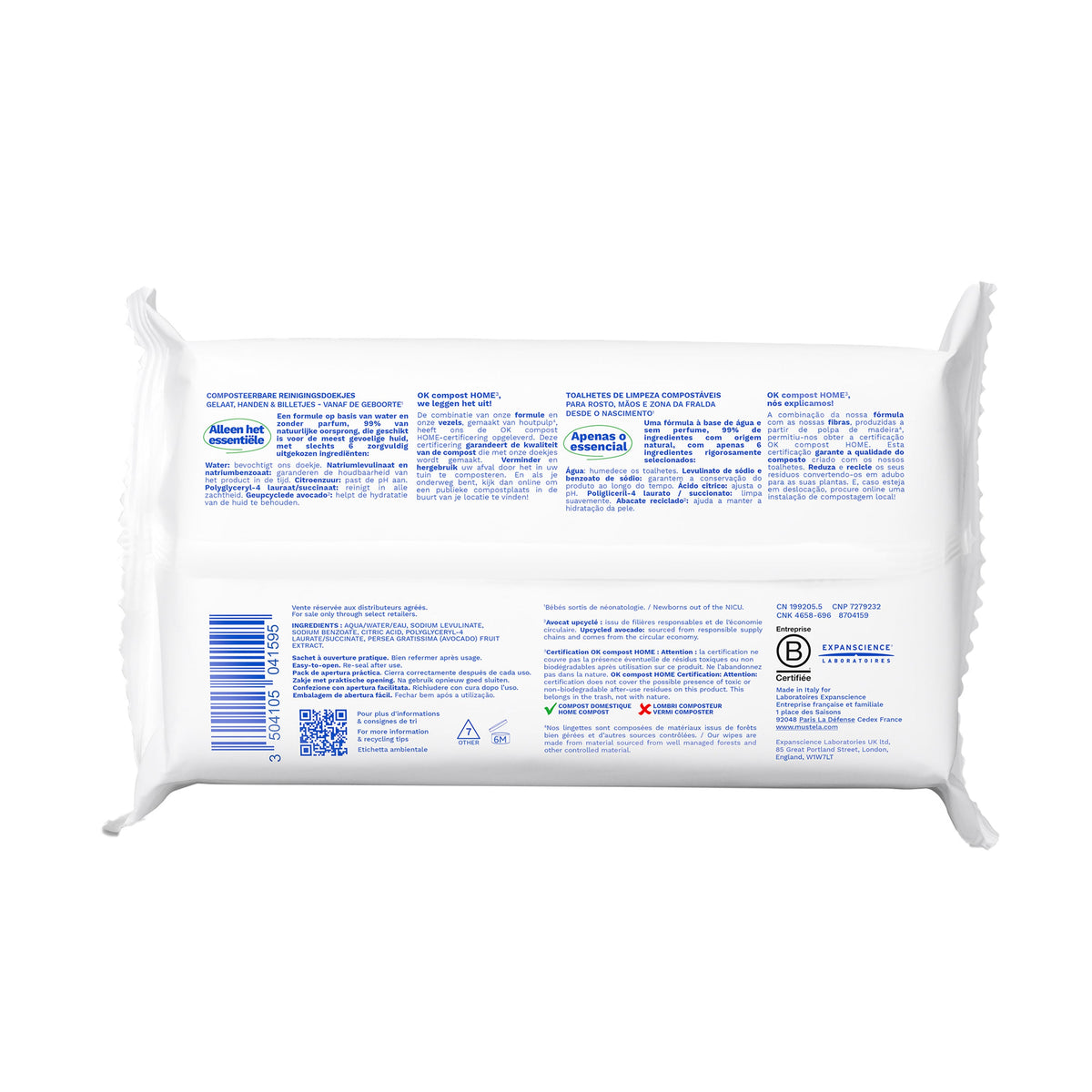 Routine Ready Compostable Cleansing Water Wipes for daily home and personal routines with general everyday essentials