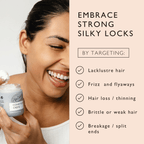 Everyday Home Conditioner Crème with Rosemary Oil, Bamboo Extract + Vitamin E for daily home and personal routines with hair care