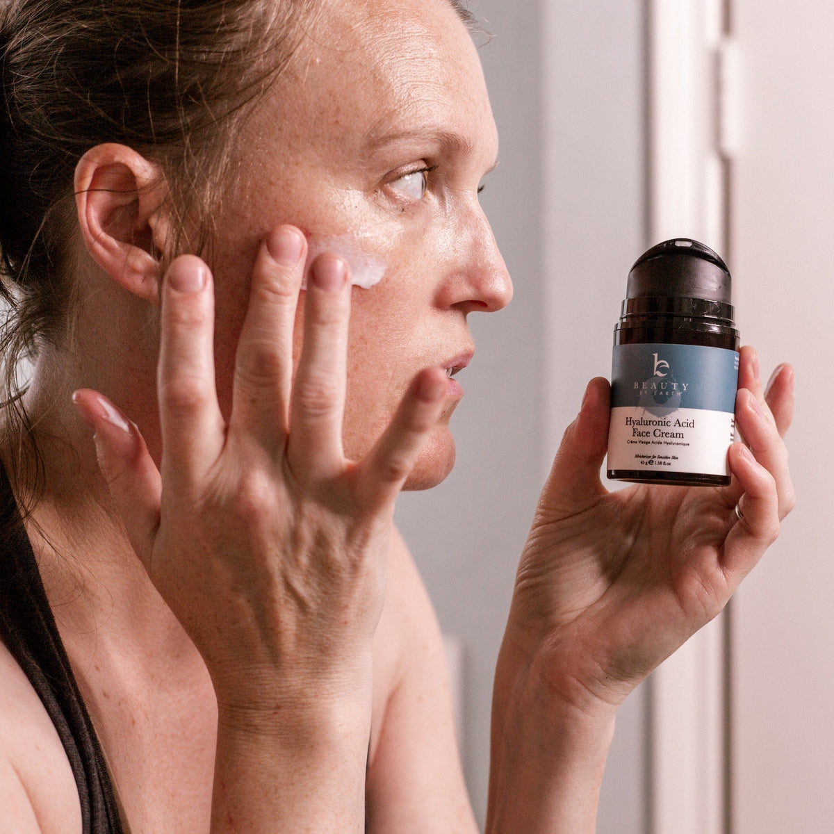 Everyday Home Hyaluronic Acid Cream for daily home and personal routines with facial skin and sun care