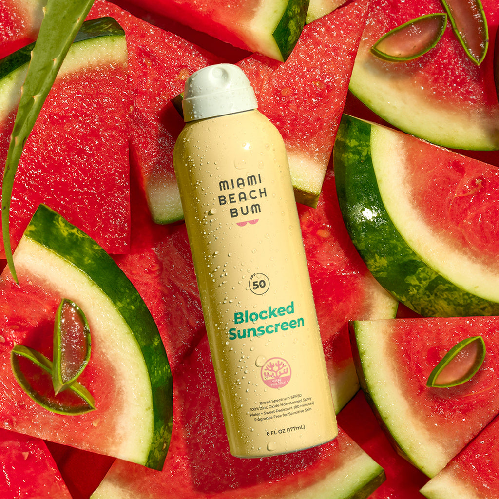 Home Essentials Blocked Mineral Sunscreen Spray - SPF 50 for daily home and personal routines with facial skin and sun care