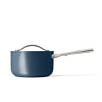 Routine Ready Ceramic Sauce Pan, 3 qt for daily home and personal routines with cookware food storage and kitchen tools