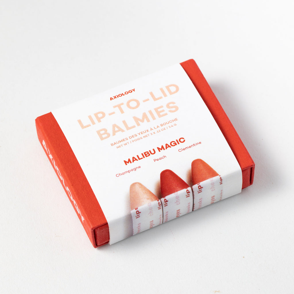 Everyday Home Lip-to-Lid Balmie Trio - Malibu Magic for daily home and personal routines with general everyday essentials