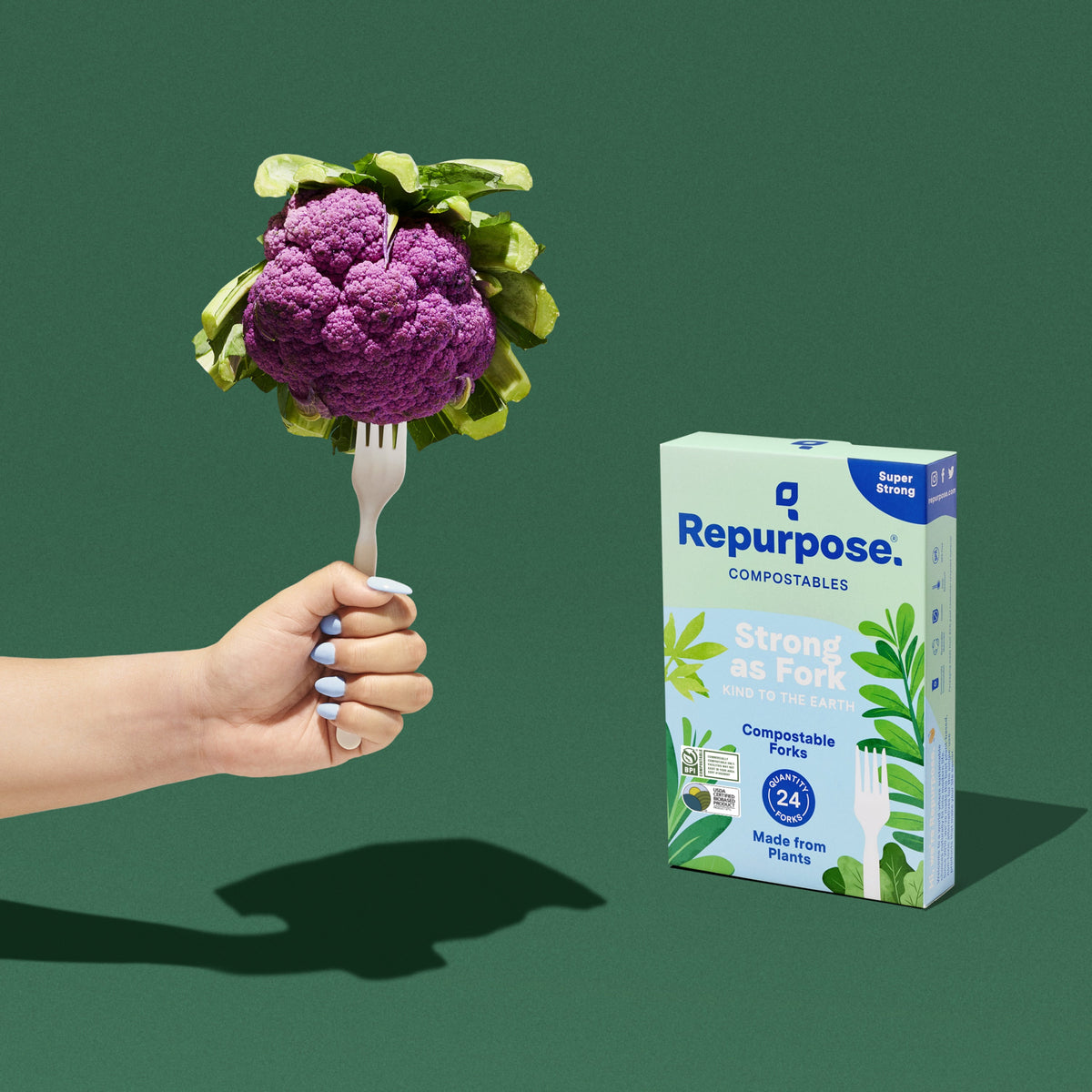 Daily Care Compostable Forks for daily home and personal routines with general everyday essentials