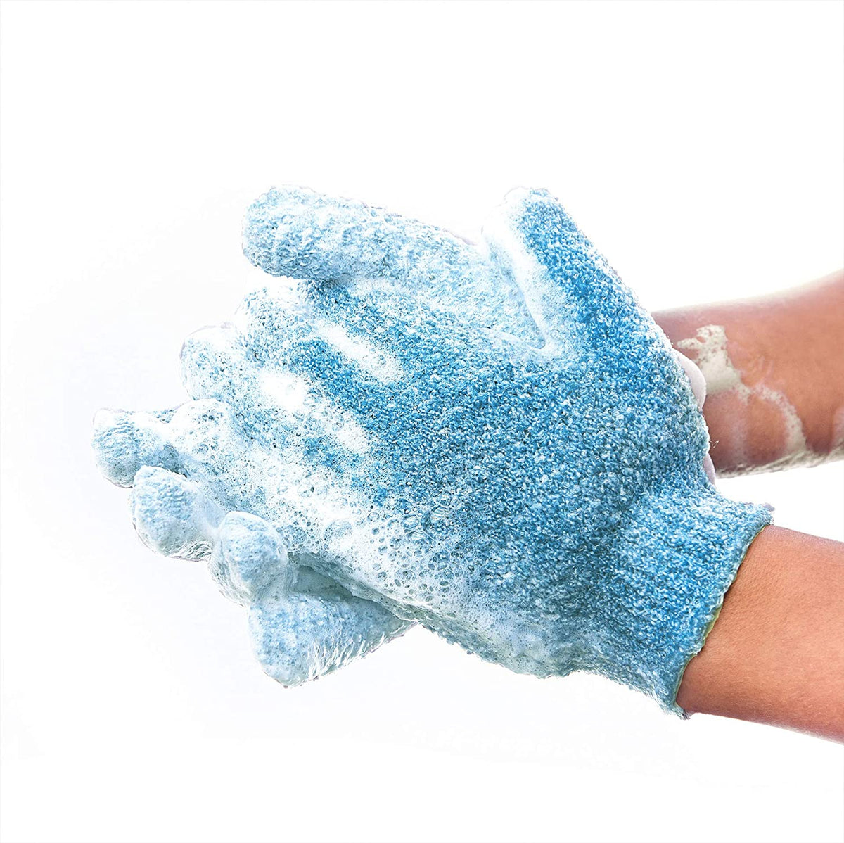 Home Essentials Exfoliating Gloves - Heavy for daily home and personal routines with bath body and hygiene