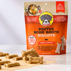 Practical Living Brutus Bone Broth Biscuits for daily home and personal routines with pet care treats and accessories