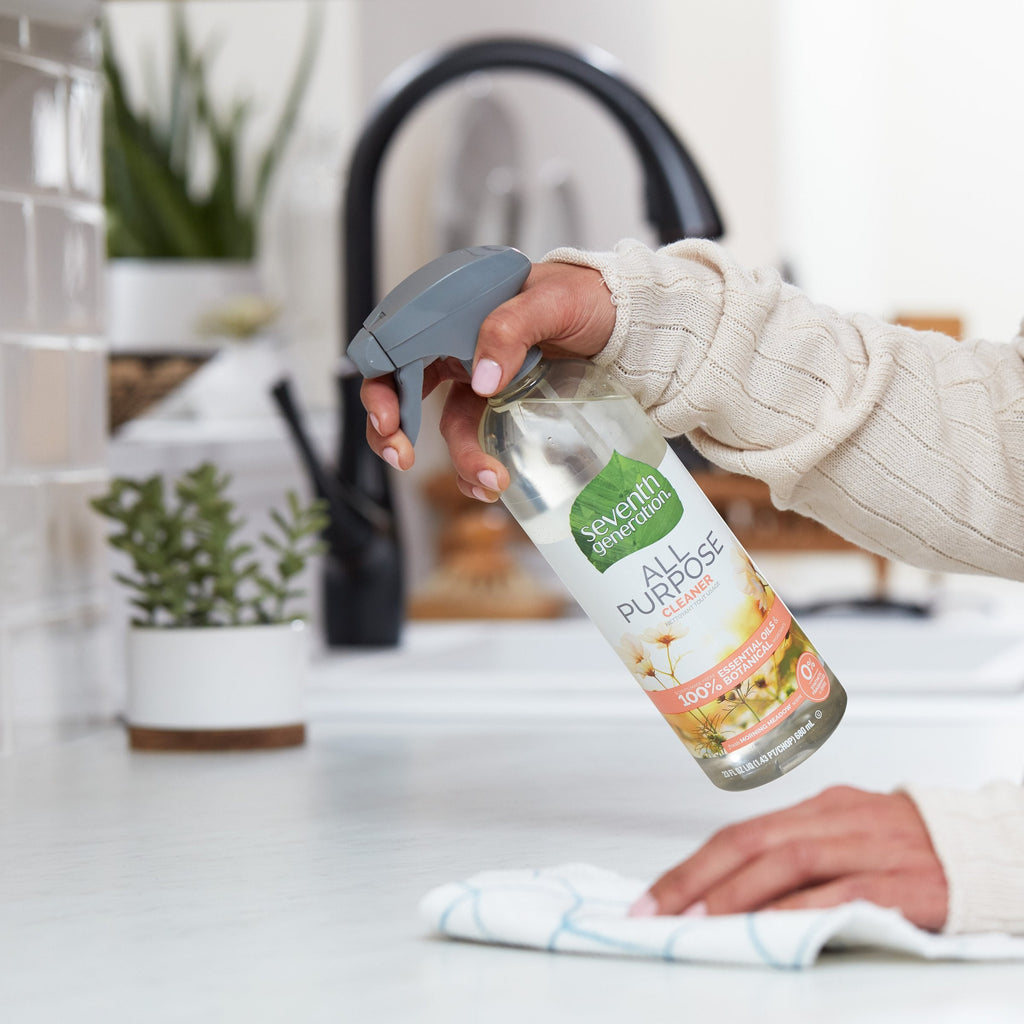 Home Essentials All Purpose Cleaner for daily home and personal routines with cleaning laundry and paper products