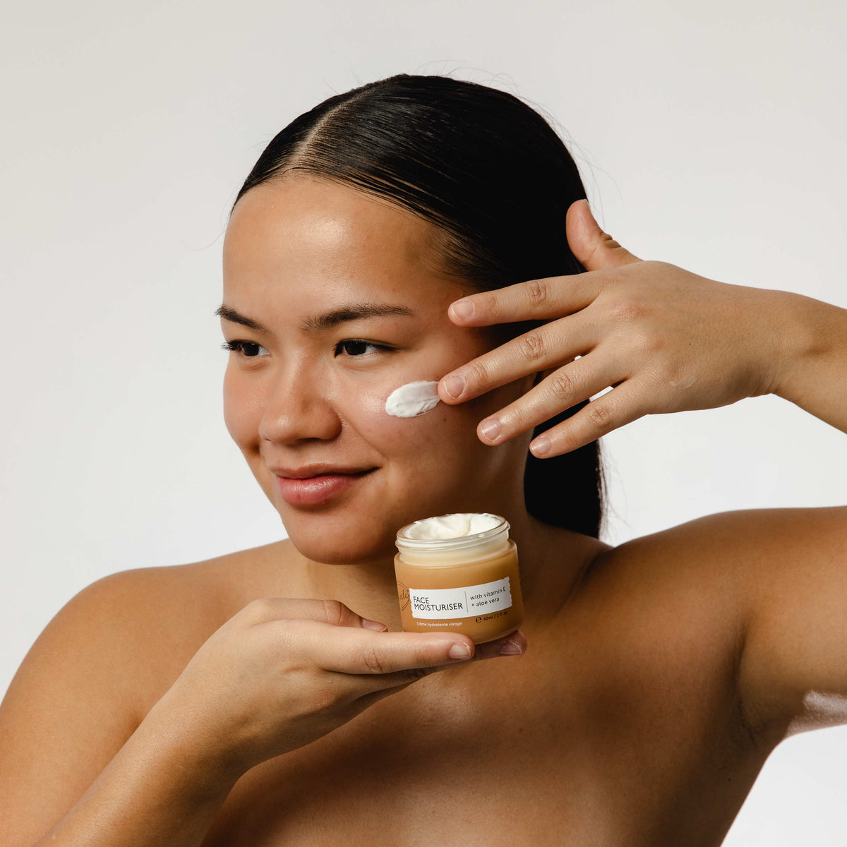 Everyday Home Face Moisturizer with Vitamin E + Aloe Vera for daily home and personal routines with facial skin and sun care