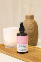 Daily Care Facial Toner with Witch Hazel and Rose Petal Water for daily home and personal routines with facial skin and sun care