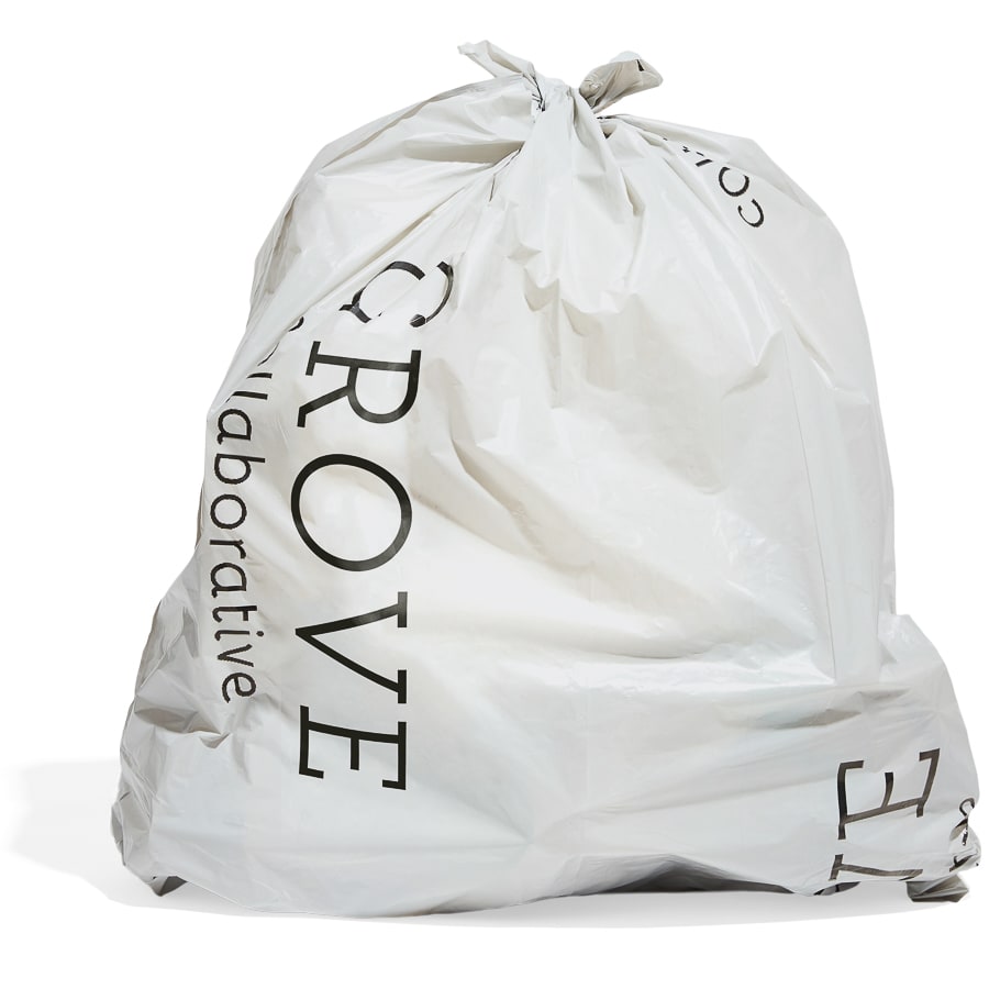 100% Recycled Plastic Trash Bags, Tall Kitchen, Easy-Tie - 13 Gallon