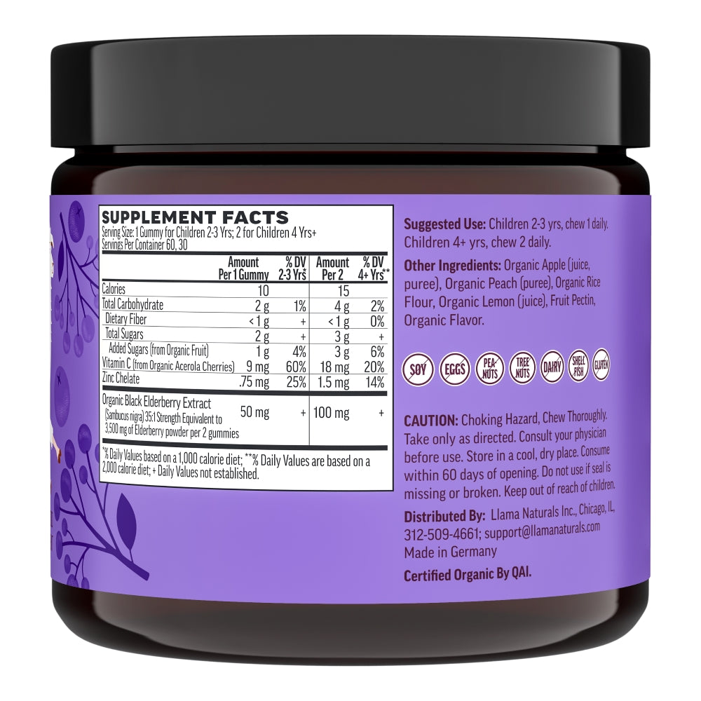 Daily Care Kids Real Fruit Elderberry Gummies for daily home and personal routines with baby care and kids products