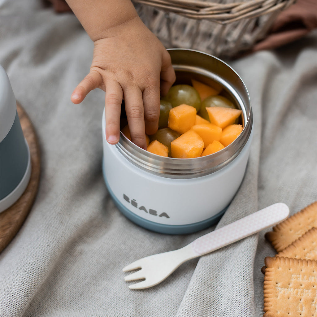 Practical Living Insulated Stainless Steel, Kid Friendly Food Container Jar for daily home and personal routines with baby care and kids products