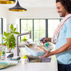 Practical Living Foaming Dish Spray for daily home and personal routines with cleaning laundry and paper products