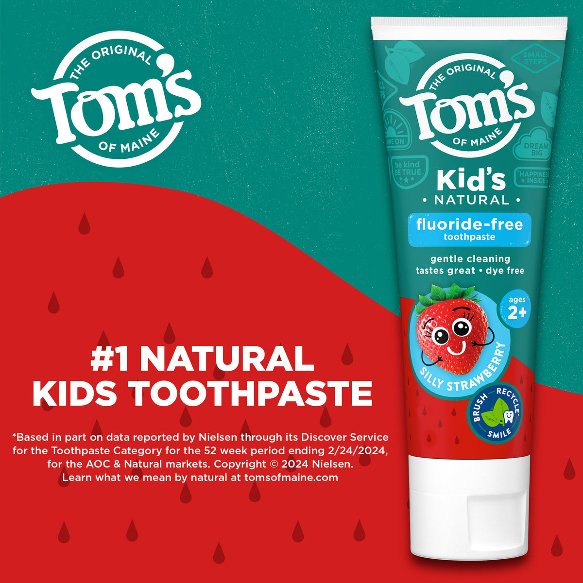 Routine Ready Children s Silly Strawberry Fluoride-included Toothpaste for daily home and personal routines with oral care
