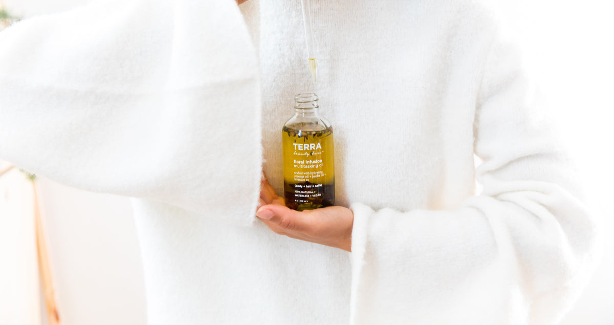 Everyday Home Floral Infusion Multitasking Oil for Body + Hair for daily home and personal routines with hair care