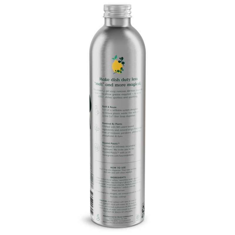 Everyday Home Dish Soap Refill, Gel Tough on Grease and Grime for daily home and personal routines with cleaning laundry and paper products