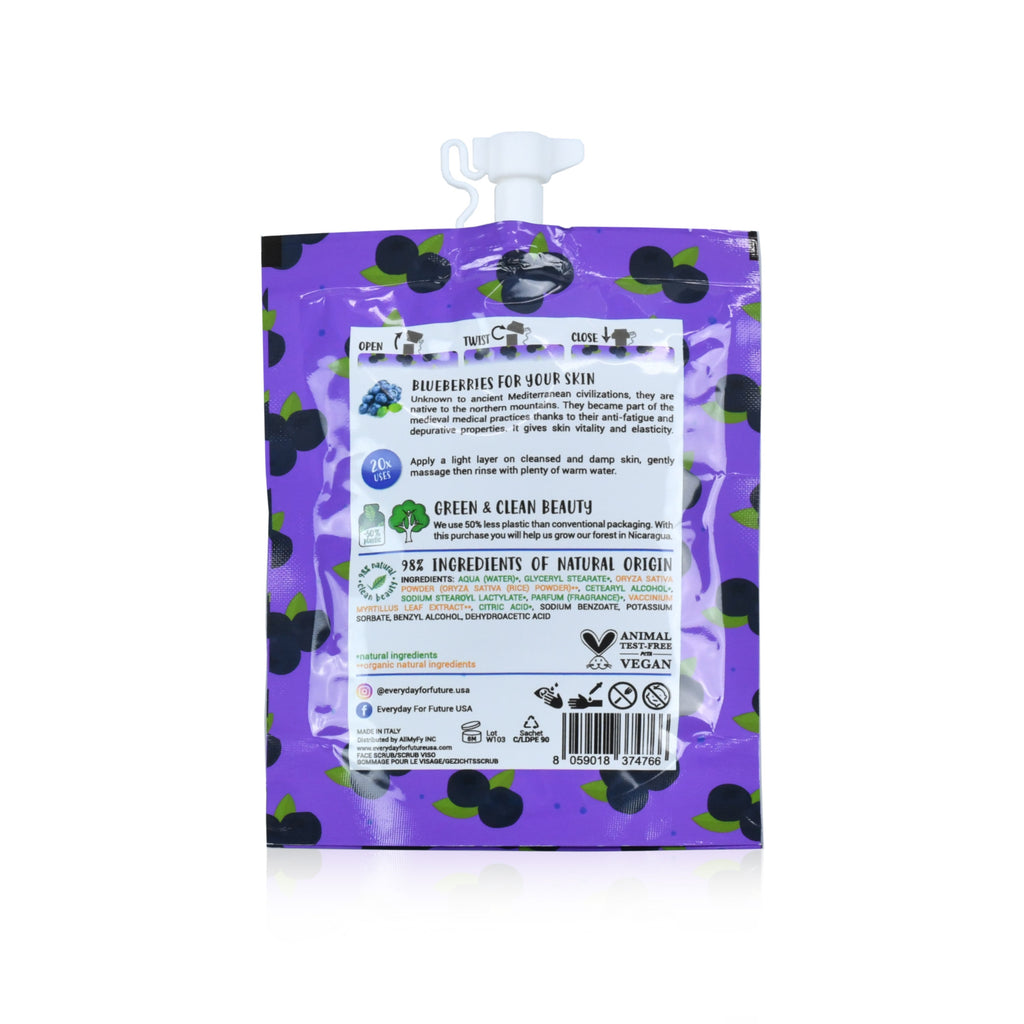 Daily Care Firming Blueberry Face Scrub for daily home and personal routines with cleaning laundry and paper products
