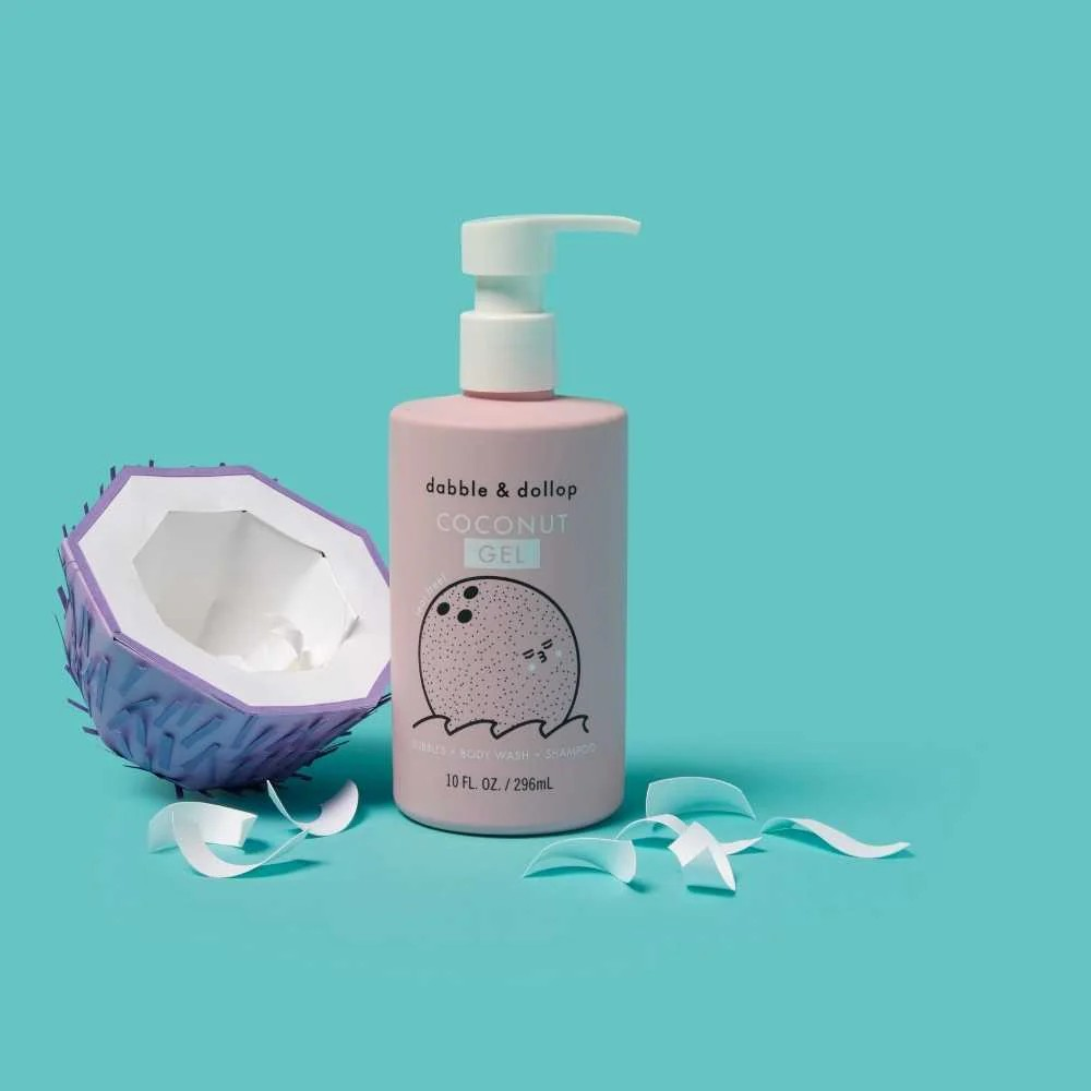 Practical Living 3-in-1 Gel Shampoo, Body Wash and Bubble Bath for daily home and personal routines with hair care