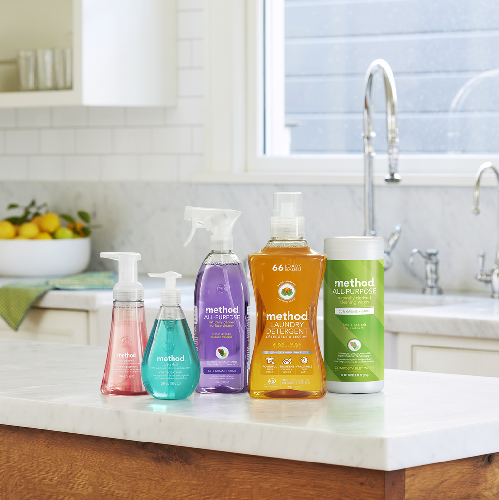 Routine Ready Laundry Detergent Pour for daily home and personal routines with cleaning laundry and paper products