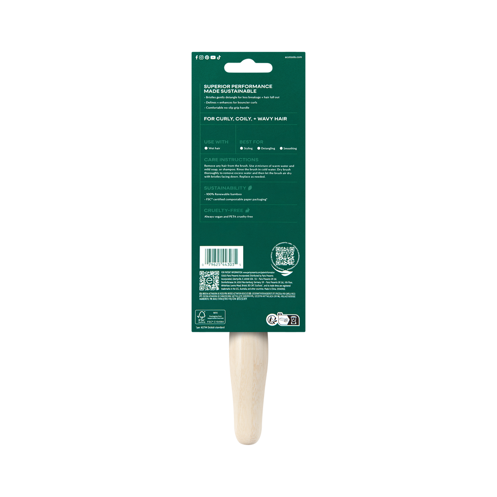 Home Essentials Eco Curl Activating Brush for daily home and personal routines with hair care