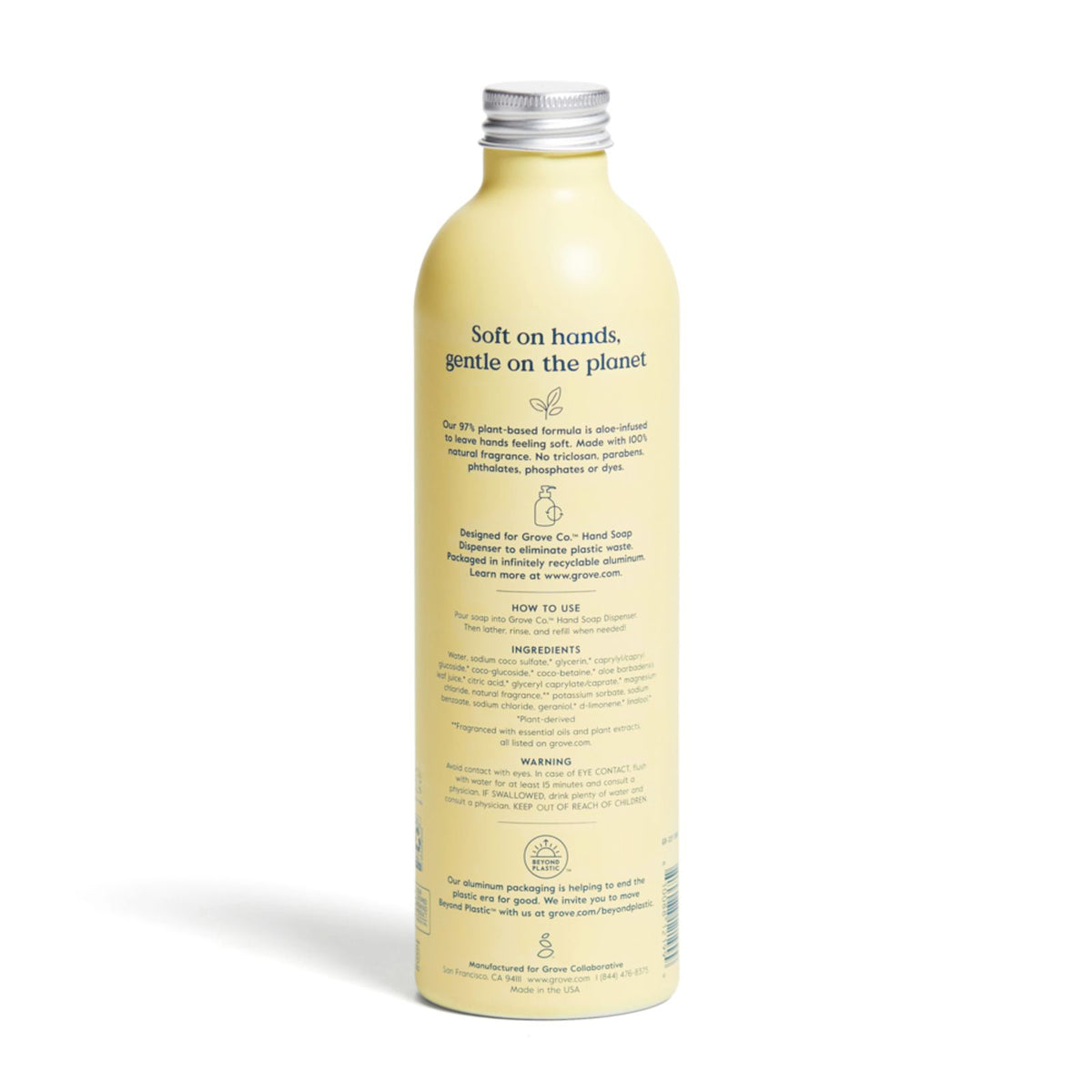 Practical Living Hydrating Hand Soap, Refill - Softens Hands with Every Wash for daily home and personal routines with bath body and hygiene