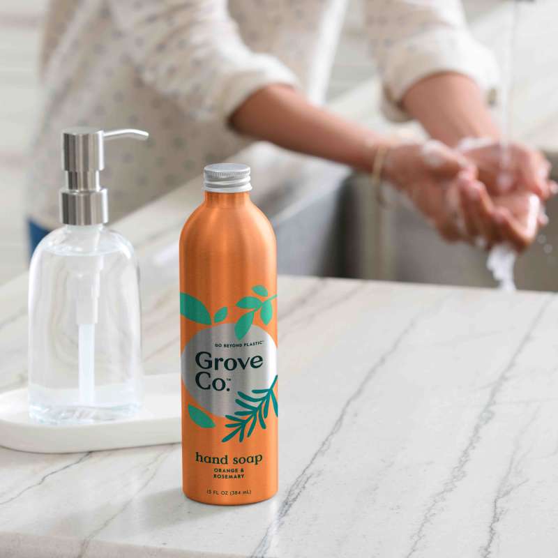 Practical Living Hydrating Hand Soap, Refill - Softens Hands with Every Wash for daily home and personal routines with bath body and hygiene