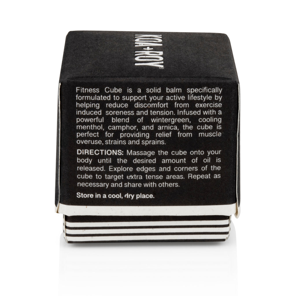 Daily Care Fitness Cube for daily home and personal routines with general everyday essentials